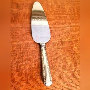Vintage Sheffield Pastry server -sterling handle.